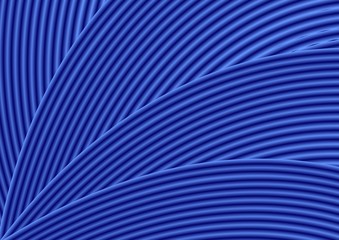Obraz premium Abstract blue waves background. Vector illustration.