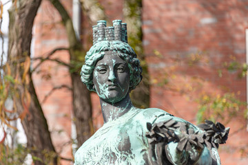 Die Altstadt der Landeshauptstadt Kiel ist ein viel besuchter Touristen Magnet