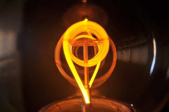 symbol on black background