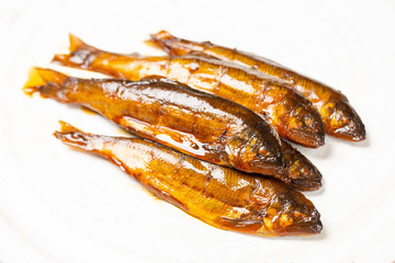 アユを甘く煮た日本の保存食