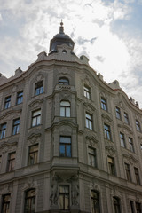 Fototapeta na wymiar old typical building in prague