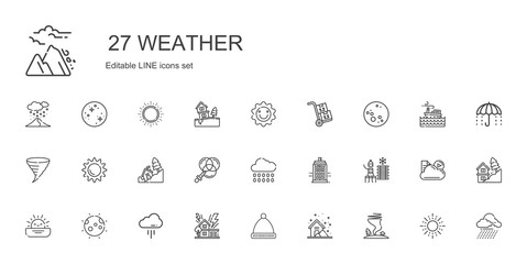 weather icons set