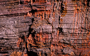 Cold lava texture.