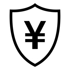 Yen und Schild
