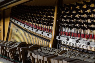 Makro Piano Klavier