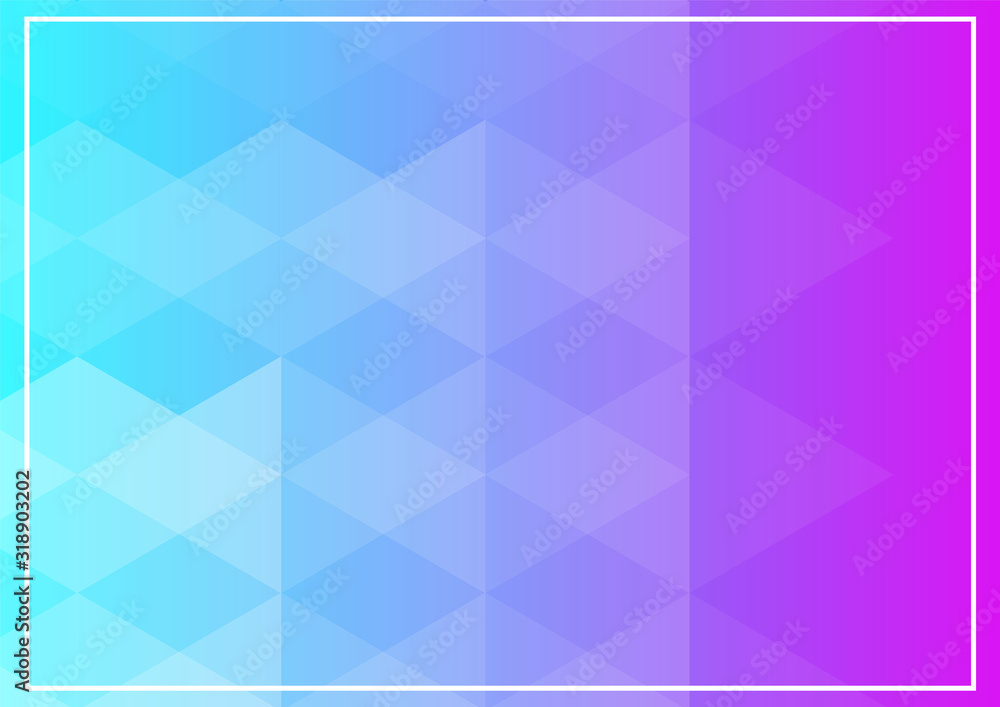 Poster rhombus gradient background. abstract geometric pattern. illustration. square modern abstract gradie