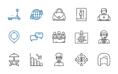 people icons set