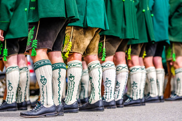 typical bavarian traditional clothes