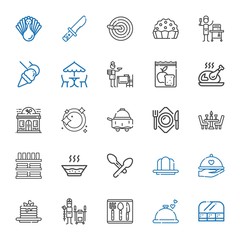 plate icons set