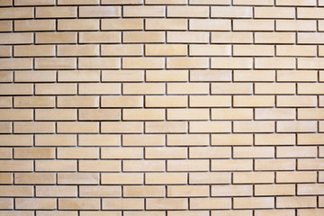 light yellow brick wall