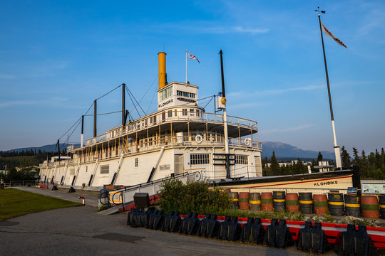 The S.S. Klondike In Whitehorse In Canada, 28. June 2019