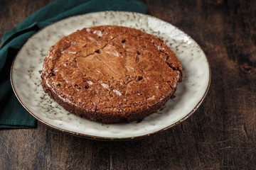 Chocolate Brownie Pie