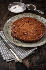 Chocolate Brownie Pie