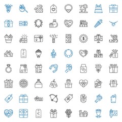 present icons set