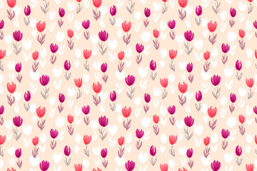 Decorative floral background