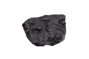 coal isolated on white background