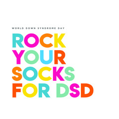 World Down Syndrome Day illustrator template
