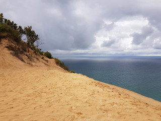 US-Nationalpark: Die Sleeping Bear Dunes am Ufer des Lake Michigan