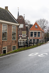 Spaarndam noord holland. small dutch village.