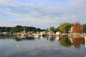Fototapeta na wymiar Lake Michigan: Panorama