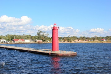 Lake Michigan: Leuchtturm