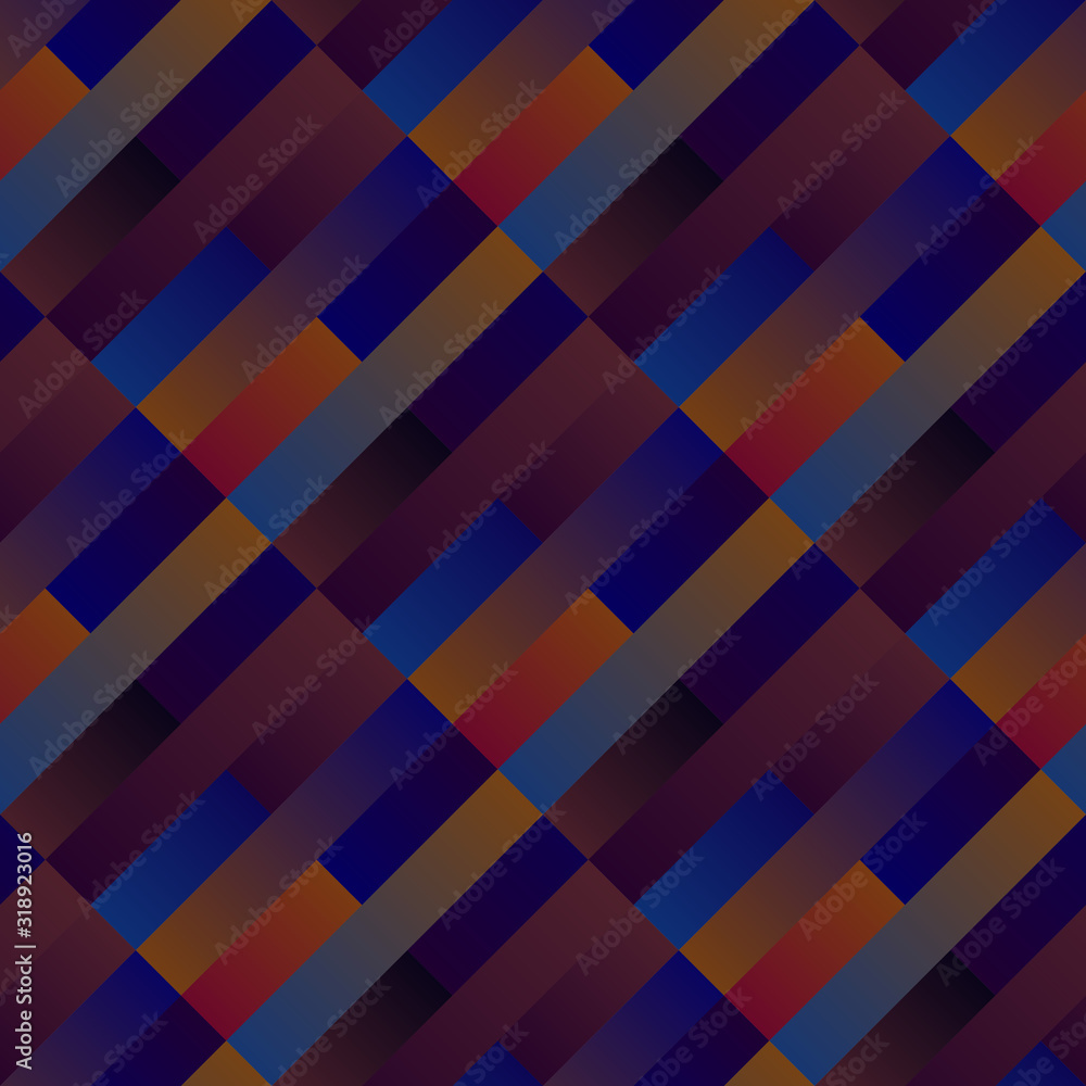 Poster gradient geometrical stripe pattern background design - abstract vector illustration