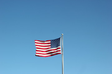 Die Nationalflagge der USA
