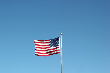 Die Nationalflagge der USA