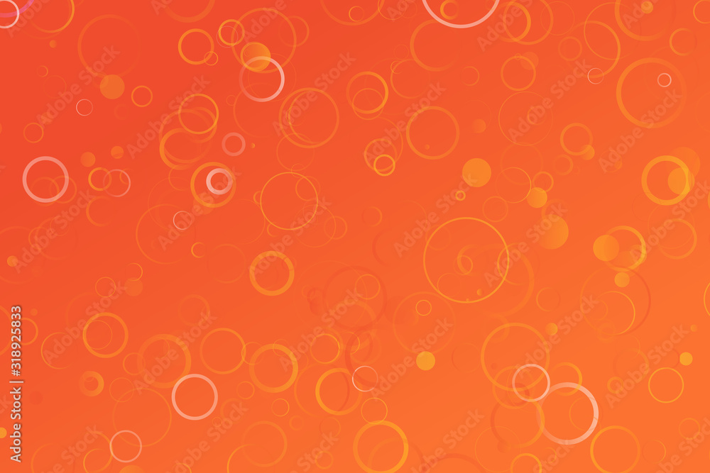 Poster geometrical gradient circle web page background - abstract vector illustration