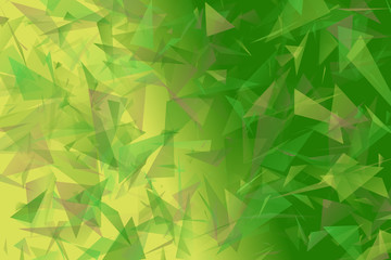 Gradient geometrical random triangle web background - abstract chaotic vector graphic from triangles