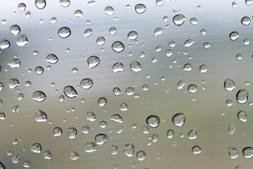 raindrops on a window
