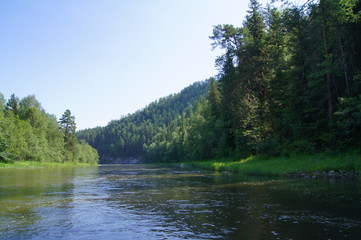 lake in the mountains