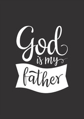 God is may father