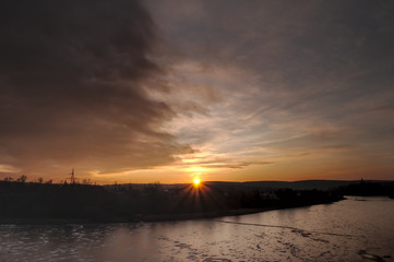 Sunrise in Vinnitsya