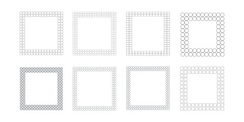 Vintage monogram set. Vector emblems for calligraphic luxury logos and retro ornamental design.