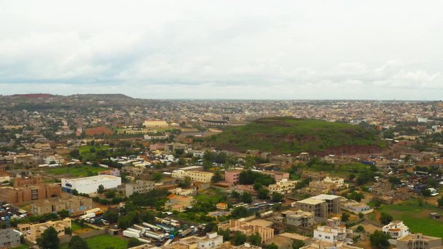 Africa Mali City Aerial View