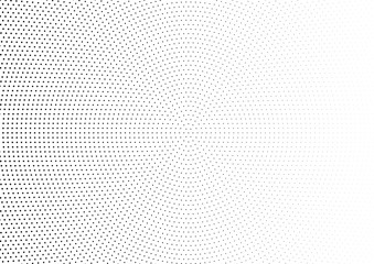 Abstract halftone dotted background. Monochrome pattern with dot and circles.  Vector modern futuristic texture for posters, sites, business cards, cover postcards, interior design, labels, stickers.