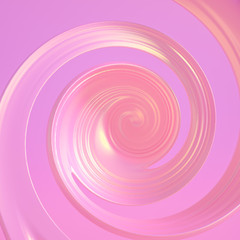 Splash fluid. 3d illustration, 3d rendering.