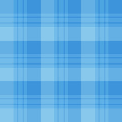 Seamless pattern in wonderful evening blue colors for plaid, fabric, textile, clothes, tablecloth and other things. Vector image.