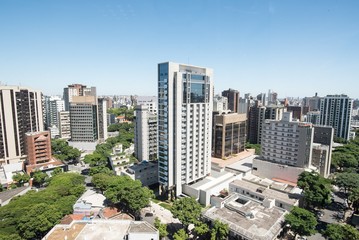 Fototapeta premium view of city