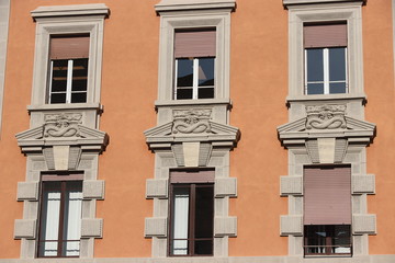 Architettura urbana del quartiere Regina Margherita a Roma