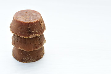  Sugarcane or panela, traditional product of Colombia