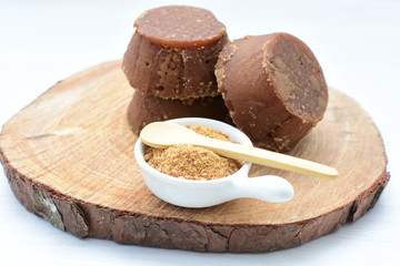  Sugarcane or panela, traditional product of Colombia