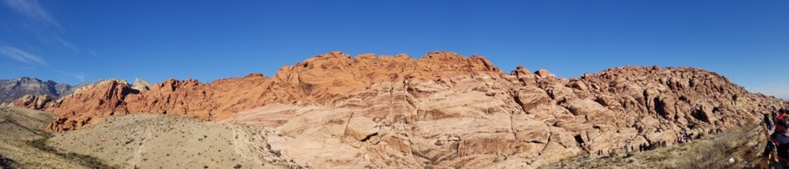 Obraz premium red rock mountain