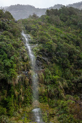 Doubtfull Sound. Fjordland New Zealand. South Island.Waterfall