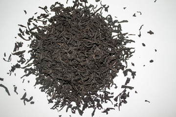 Large-leaf black tea on...