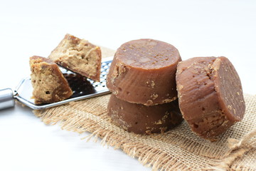  Sugarcane or panela, traditional product of Colombia