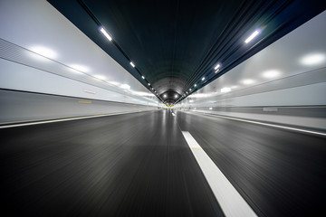 tunnel in light