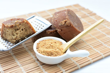  Sugarcane or panela, traditional product of Colombia