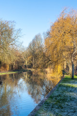 A frosty morning at The Pells, in the Sussex town of Lewes